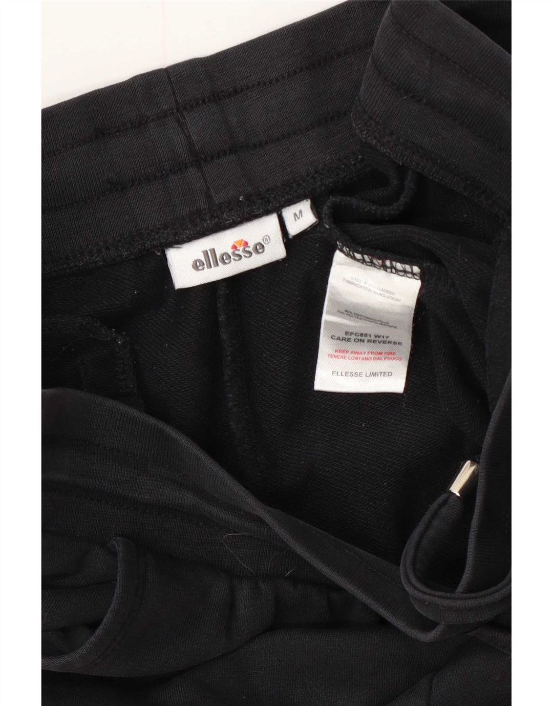 Ellesse Womens Træningsdragt Bukser UK 14 Medium Grey Bomuld