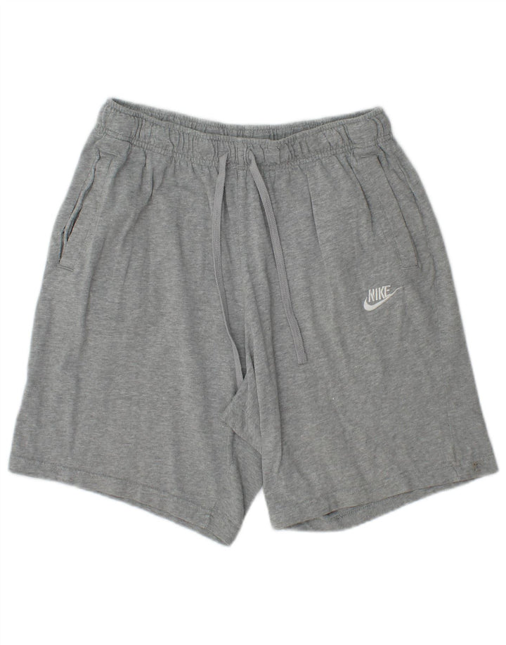 NIKE Sportshorts til mænd mellemgrå bomuld