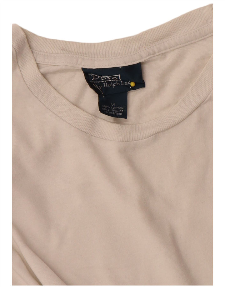 Polo Ralph Lauren Herre Top Langærmet Lille Hvid Bomuld