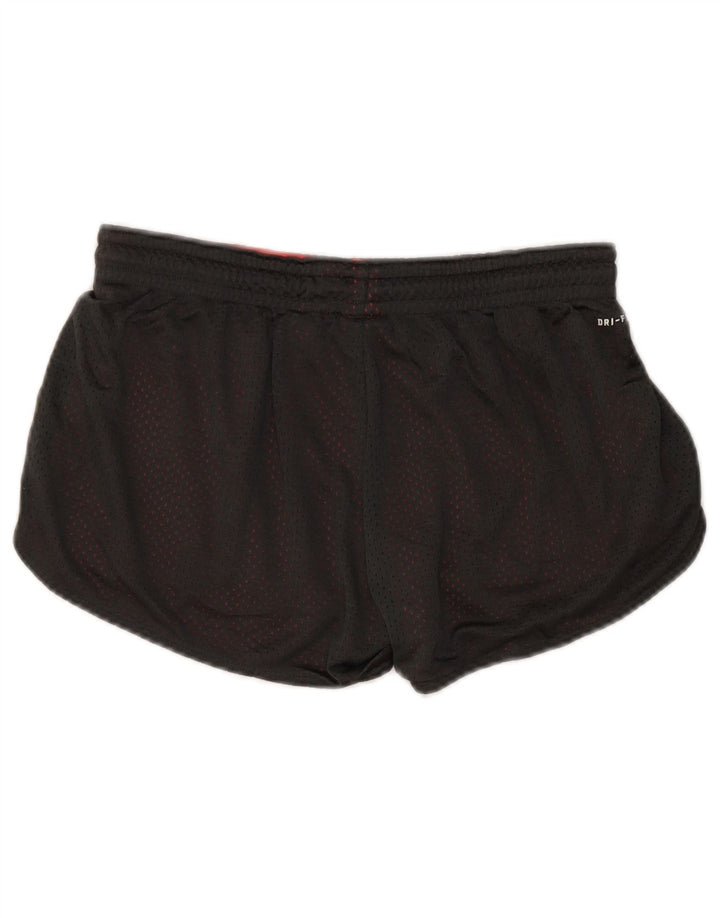 NIKE sportsshorts til kvinder UK 14 medium sort polyester