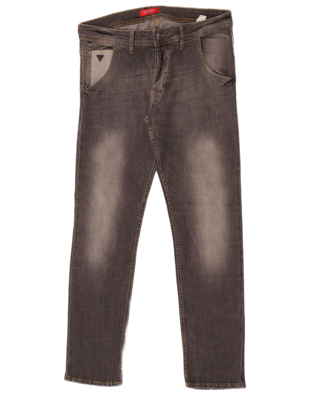 Guess Slim Jeans til mænd W33 L32 Grå bomuld