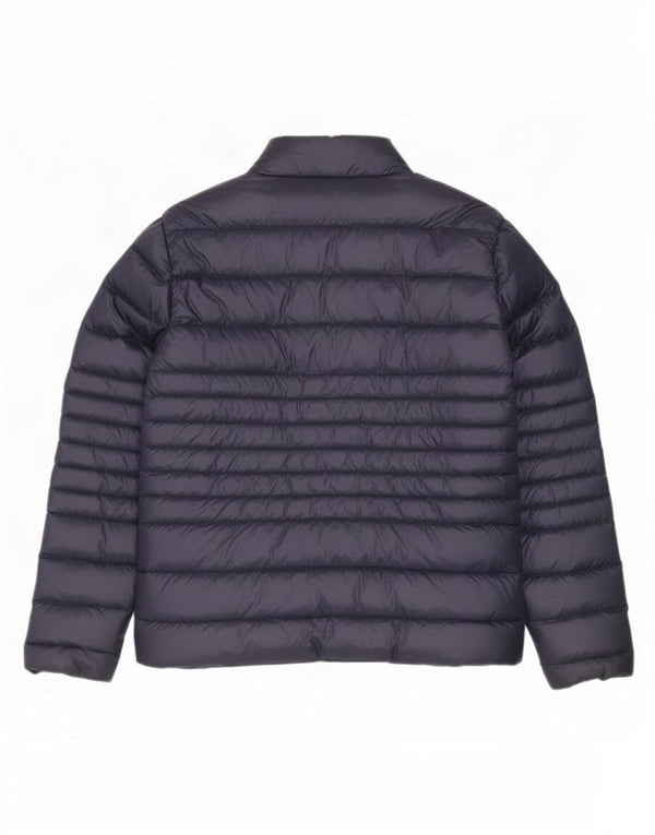 Crew Clothing Dame Polstret Jakke UK 16 Large Navy Blue Nylon
