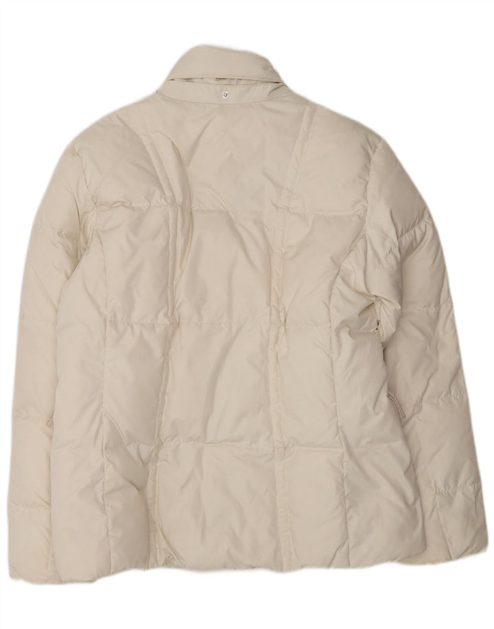 Invicta polstret jakke til kvinder UK 16 Large Off White Polyester