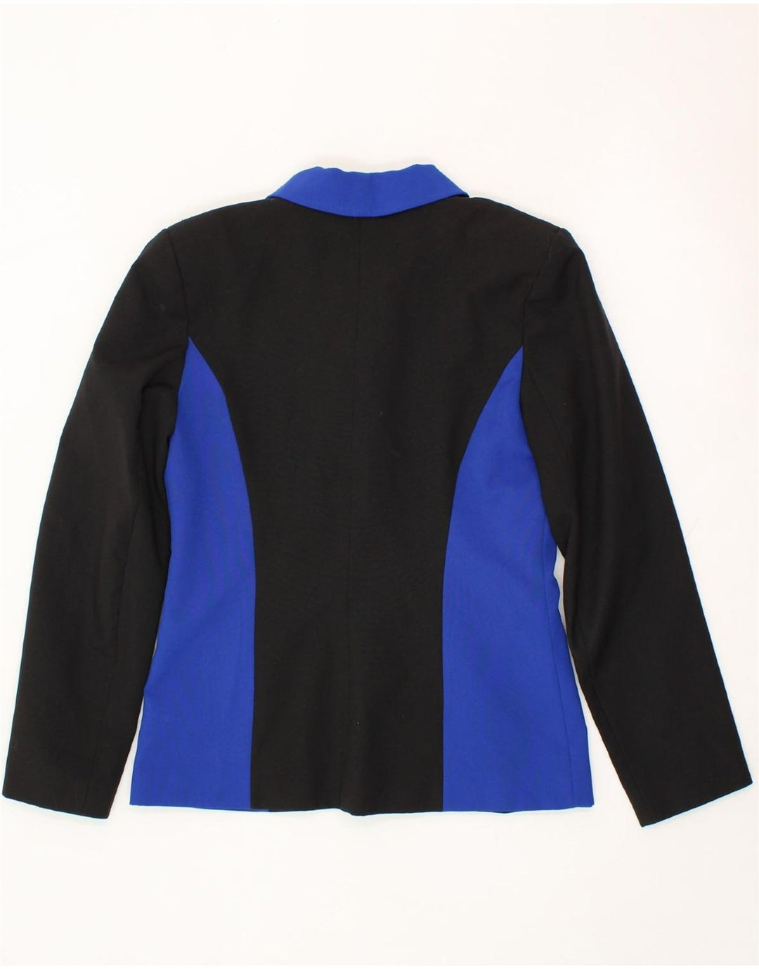 PIMKIE Womens 3 Button Blazer Jacket IT 44 Medium Black Colourblock Vintage Pimkie and Second-Hand Pimkie from Messina Hembry 