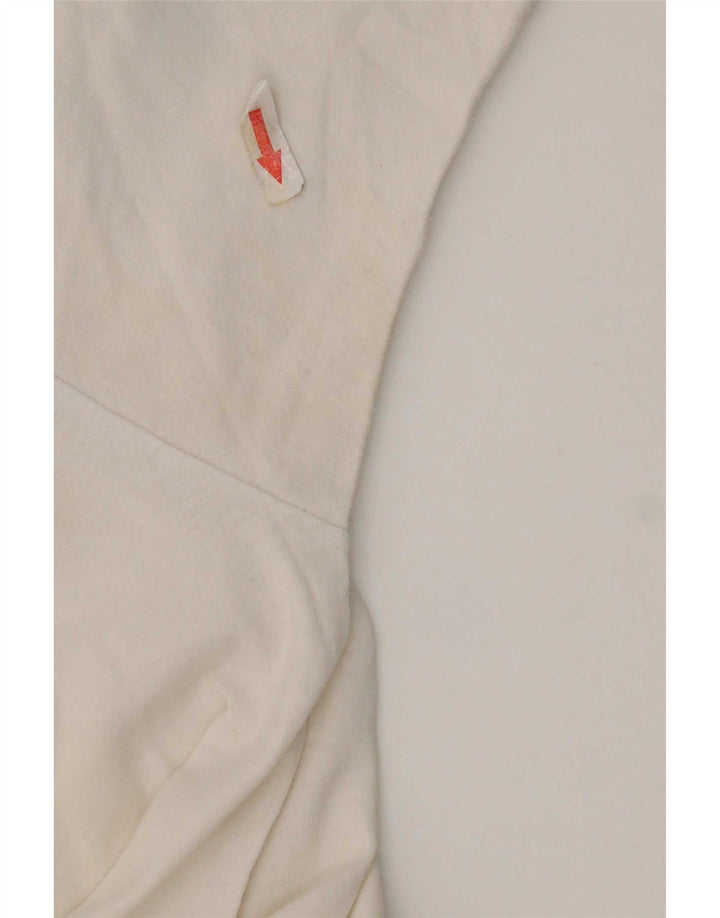 Champion Herre grafisk T-shirt Top Stor hvid Colourblock Bomuld