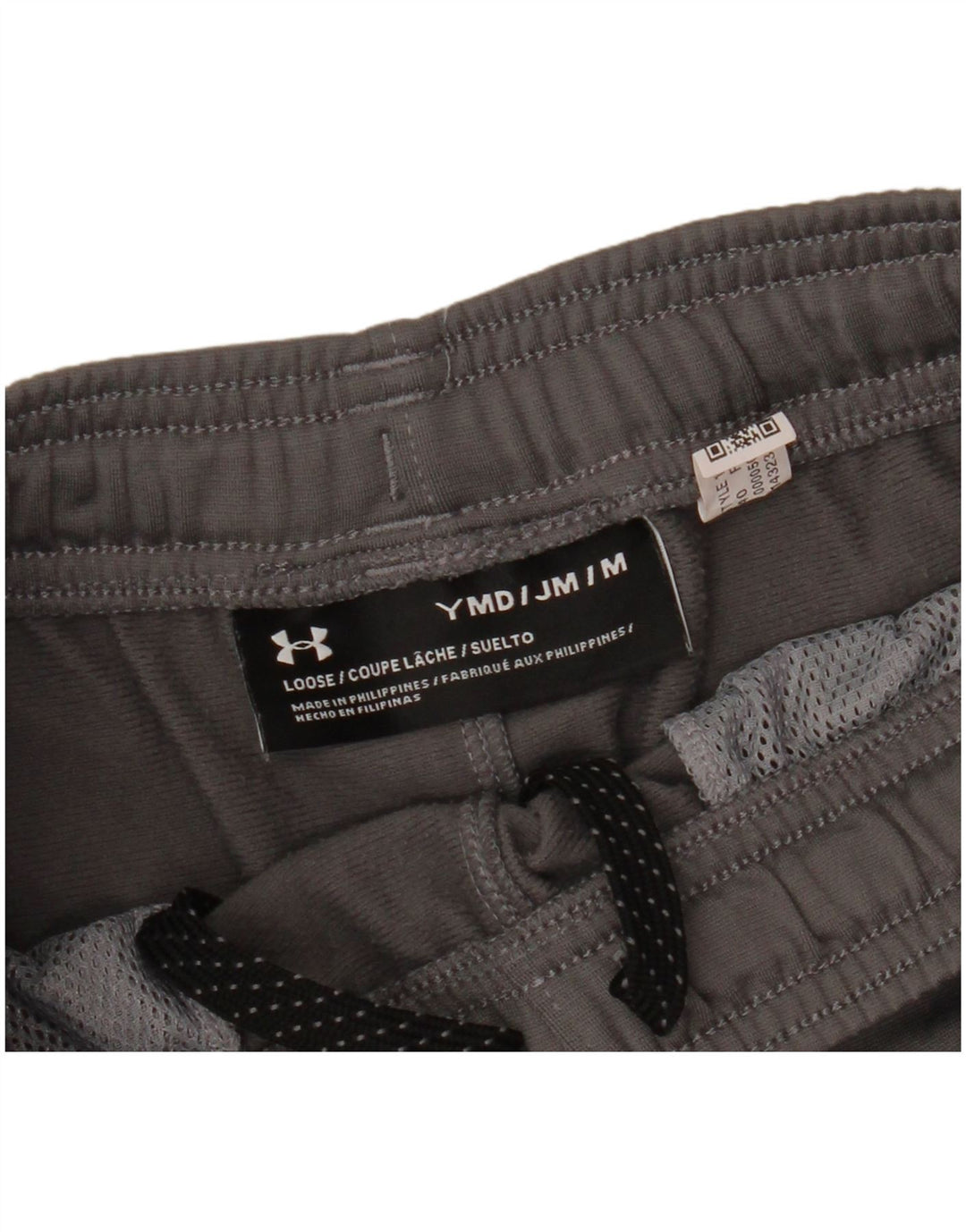 UNDER ARMOUR træningsbukser til piger 9-10 år mellemgrå farveblok