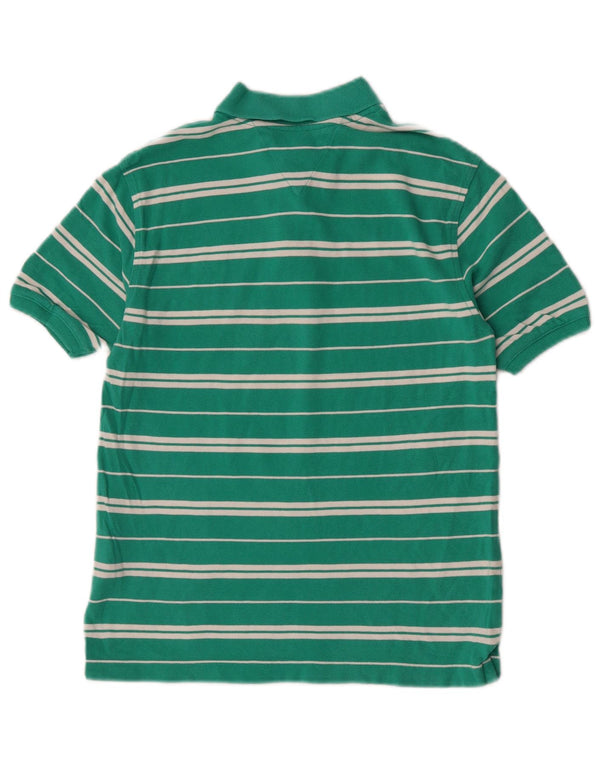 Tommy Hilfiger drenge polo shirt 12-13 år Stor grøn stribet bomuld