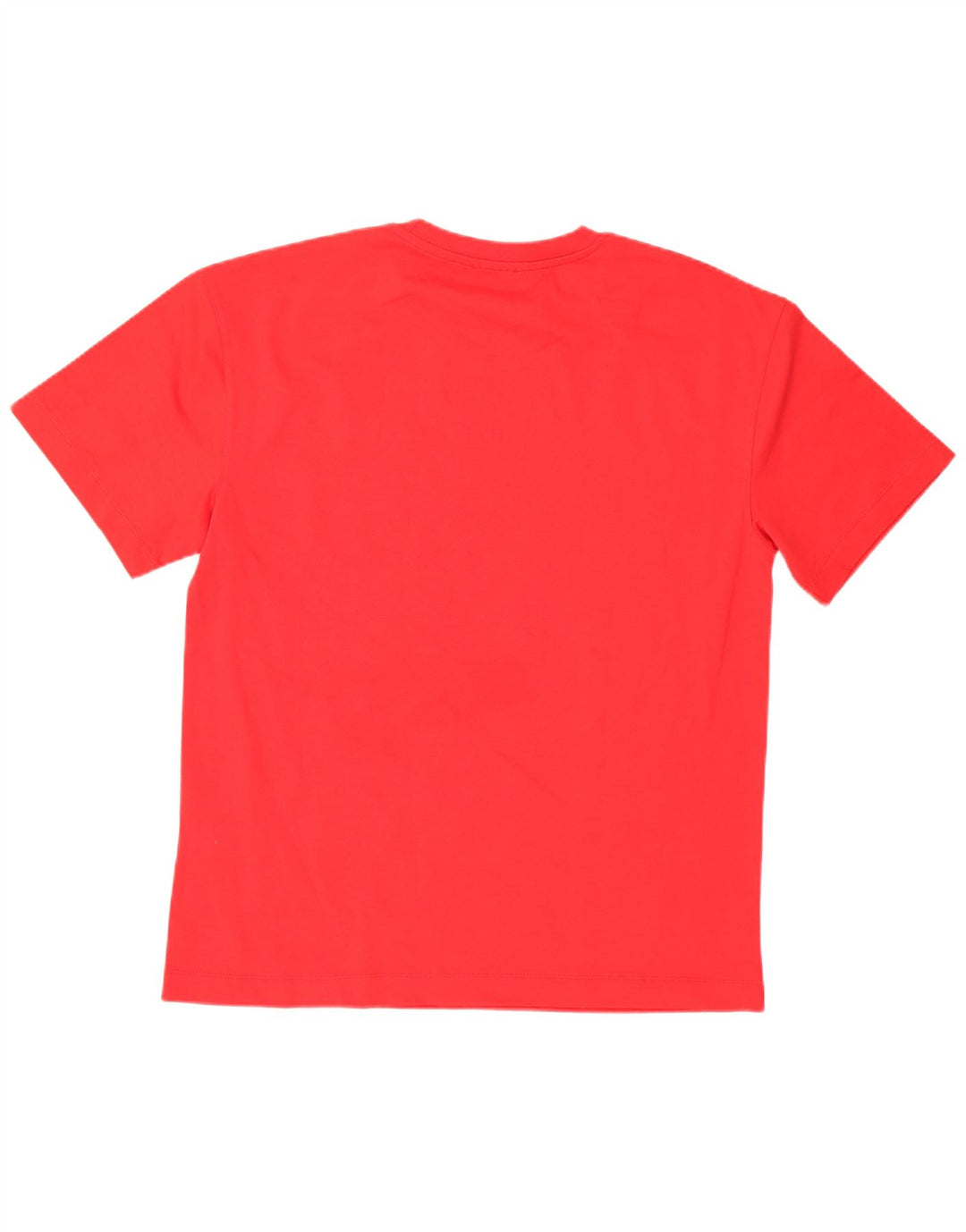 Zara Herre T-Shirt Top Stor Rød Bomuld