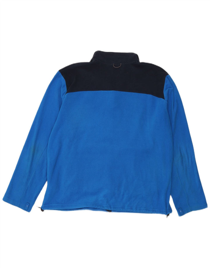 The North Face Herre Fleecejakke UK 42 XL Blå Colourblock Polyester
