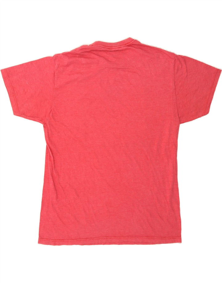 HURLEY Mens Premium Fit Graphic T-Shirt Top Large Pink Polyester Vintage Hurley and Second-Hand Hurley from Messina Hembry 