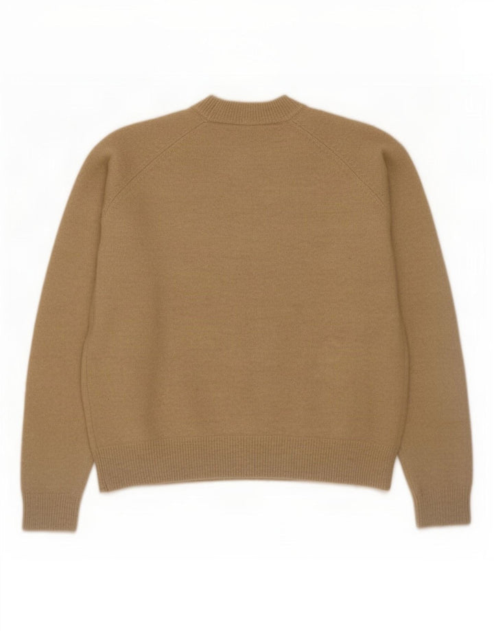 Zara Dame sweater med rund hals DK 14 Medium Beige Polyamid
