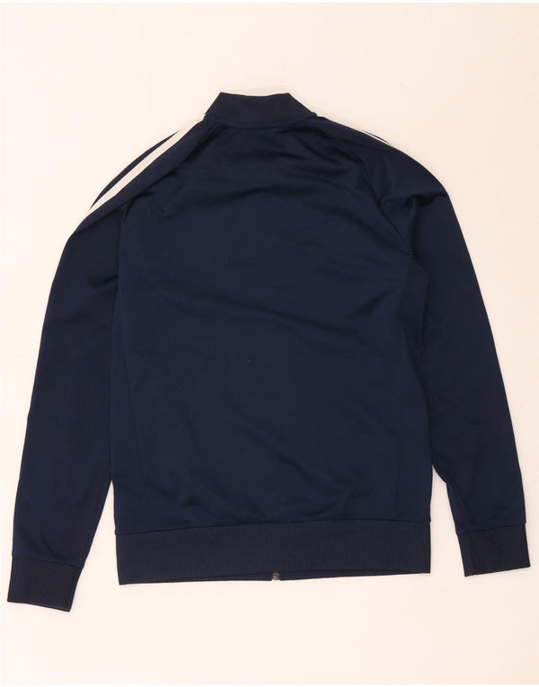 Adidas Drenge Træningsdragt Topjakke 13-14 År Marineblå Polyester