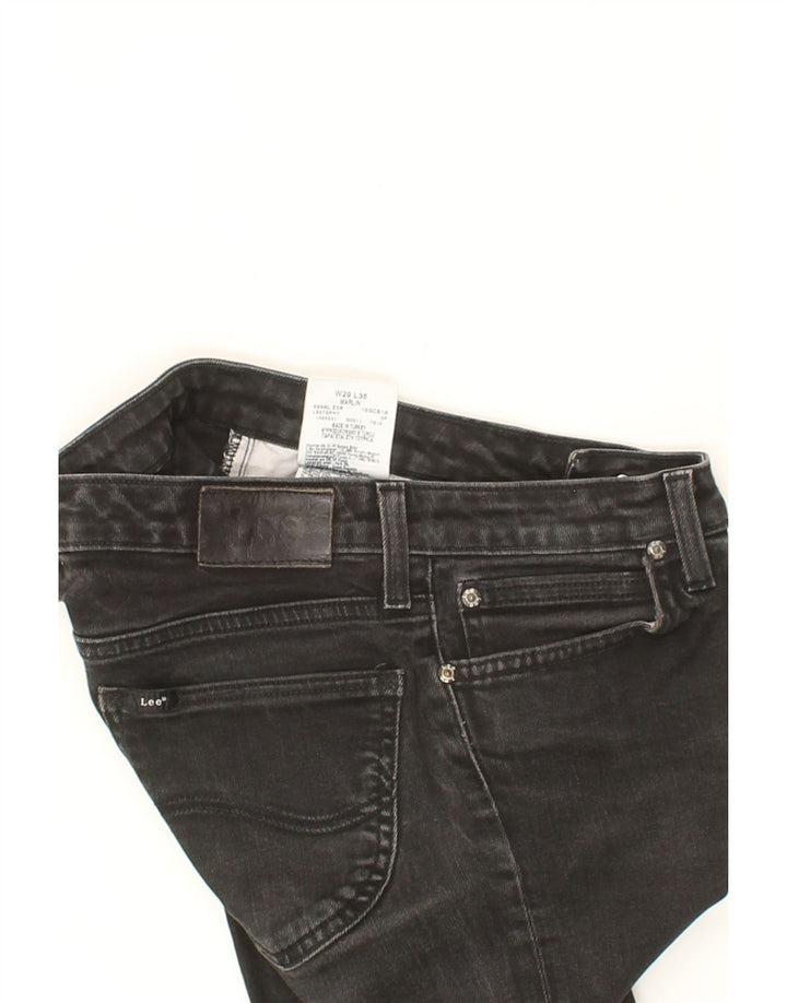 LEE Womens Marlin Bootcut Jeans W29 L31 Black Cotton Vintage Lee and Second-Hand Lee from Messina Hembry 