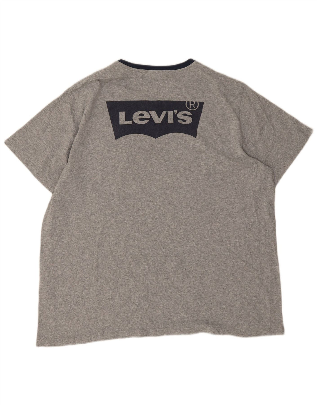 Levi's Herre grafisk T-shirt Top XL Grå Bomuld