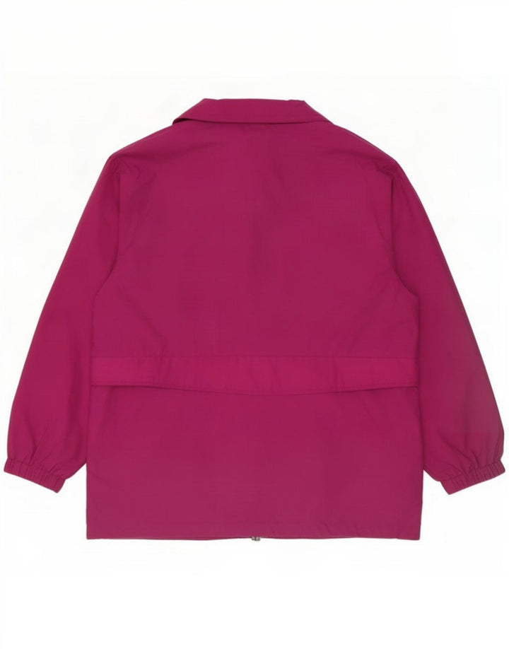 Eddie Bauer Dame Loose Fit Regnjakke UK 14 Medium Pink Nylon