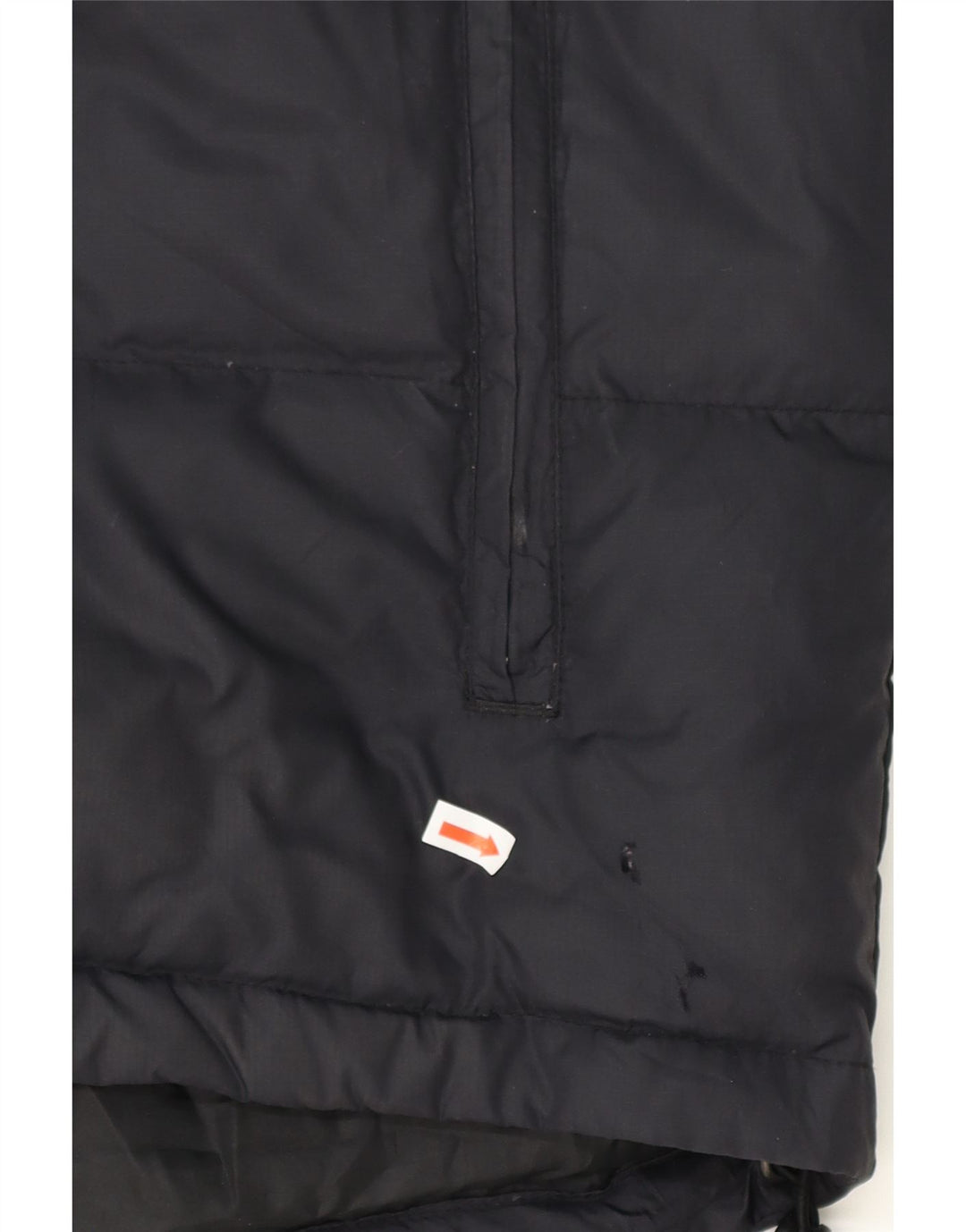 ASICS Mens Padded Jacket UK 38 Medium Black Nylon Vintage Asics and Second-Hand Asics from Messina Hembry 