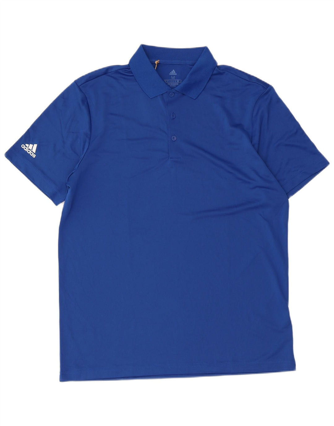 Adidas Poloskjorte til mænd mellemblå polyester