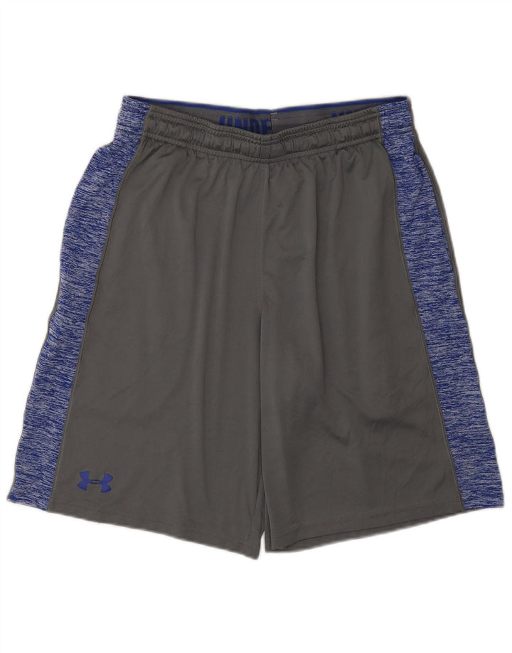 Under Armour Herre Sportshorts Medium Grey Colourblock Polyester