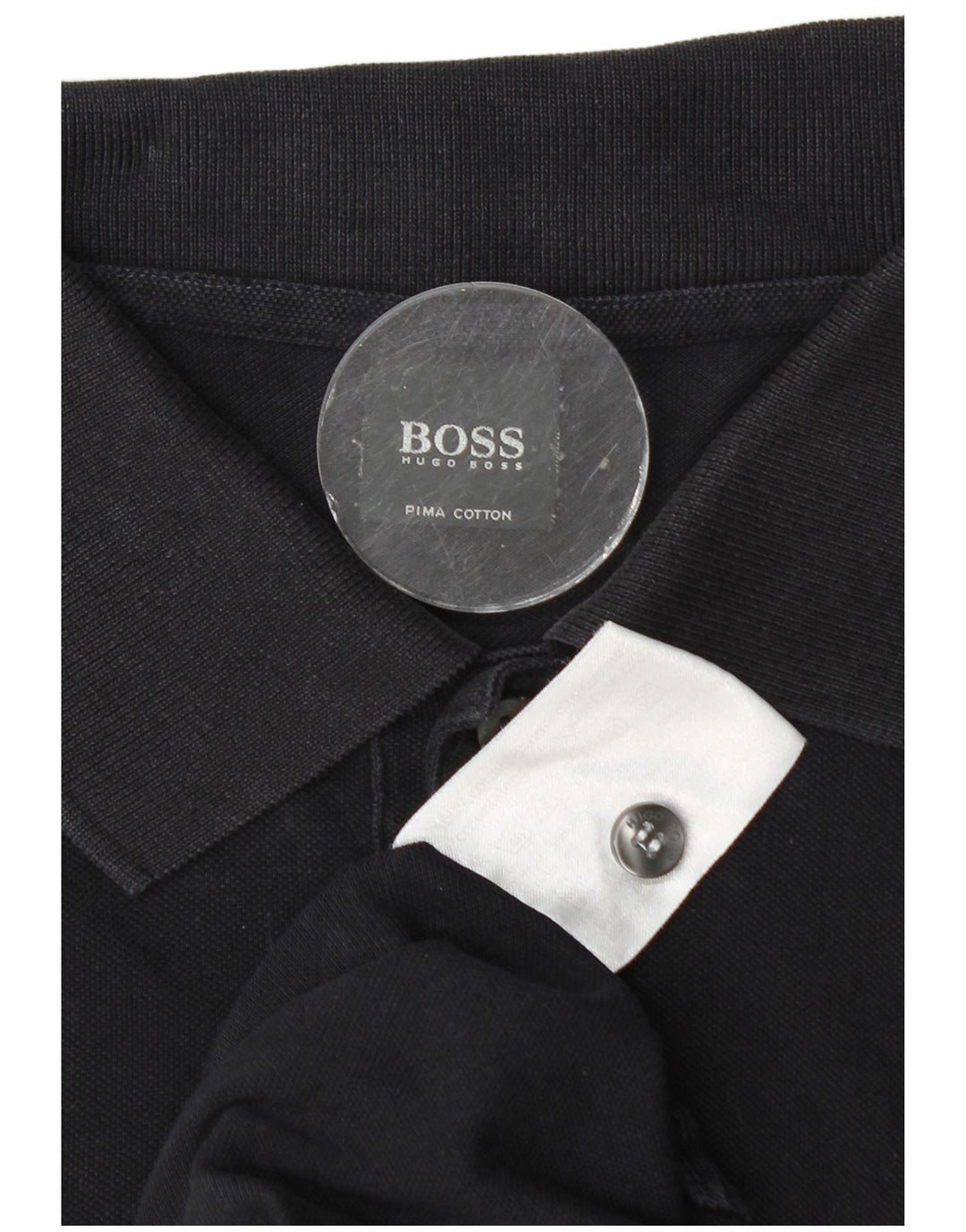 Hugo Boss herre poloshirt Stor marineblå bomuld