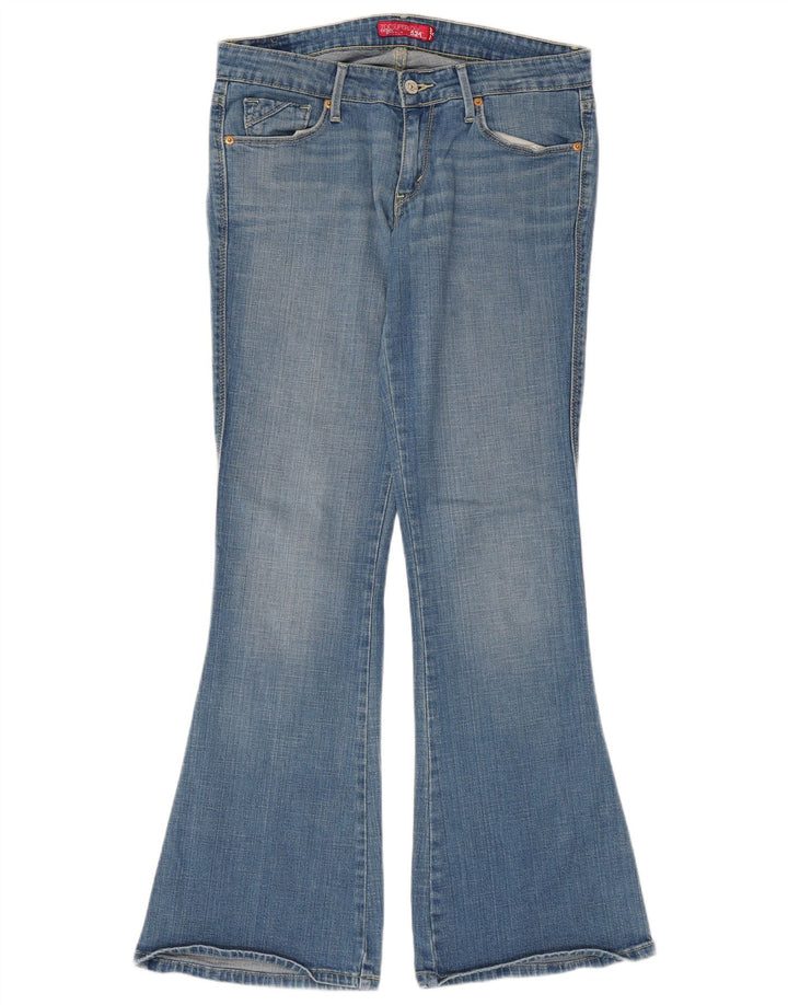 Levi's Dame 524 Skinny Bootcut Jeans med lav talje US 9 Medium W30 L30 Blå