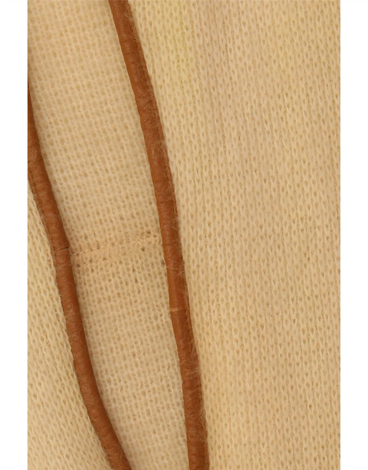 Beltrami herre cardigan sweater Medium Off White Mohair