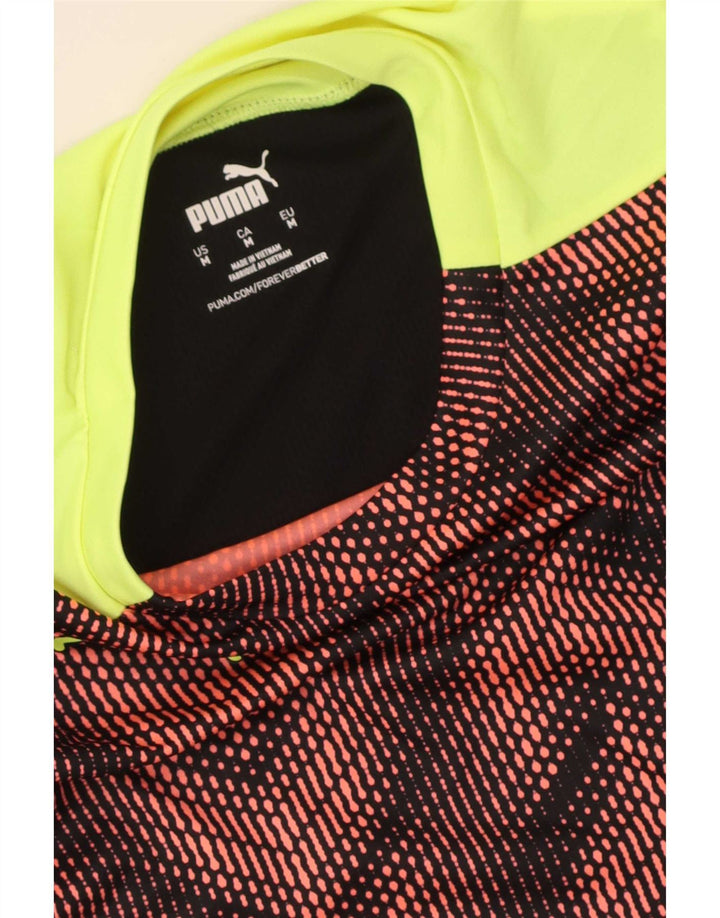 Puma Herre T-Shirt Top Medium Flerfarvet Chevron