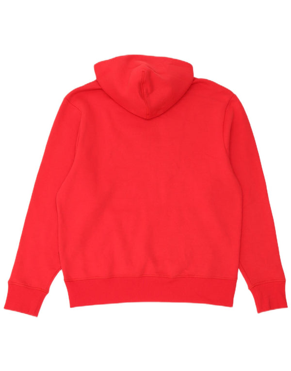 New Balance Herre Australian Catholic University Hoodie Jumper Medium Rød