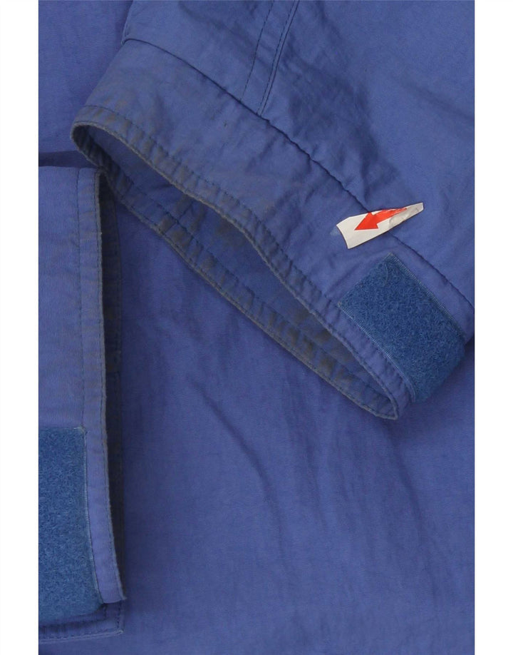 Adidas Herre Windbreaker Jacket UK 42/44 Large Blue Polyester