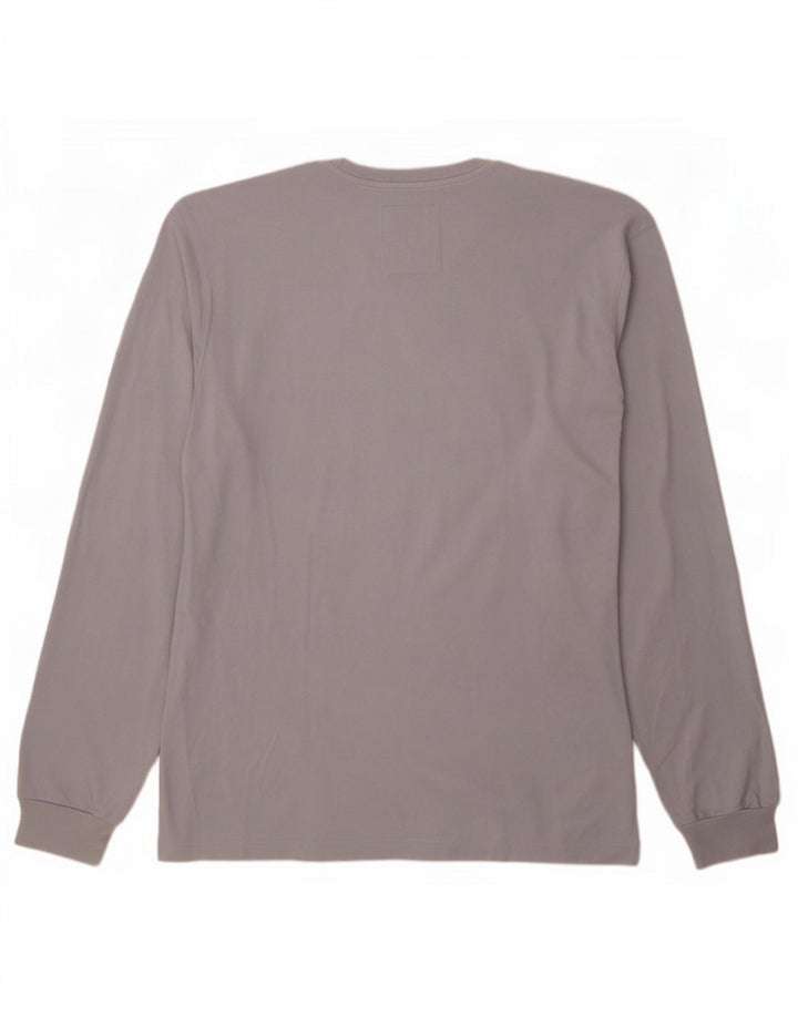 Champion Herre Top Langærmet 2XL Blå Bomuld