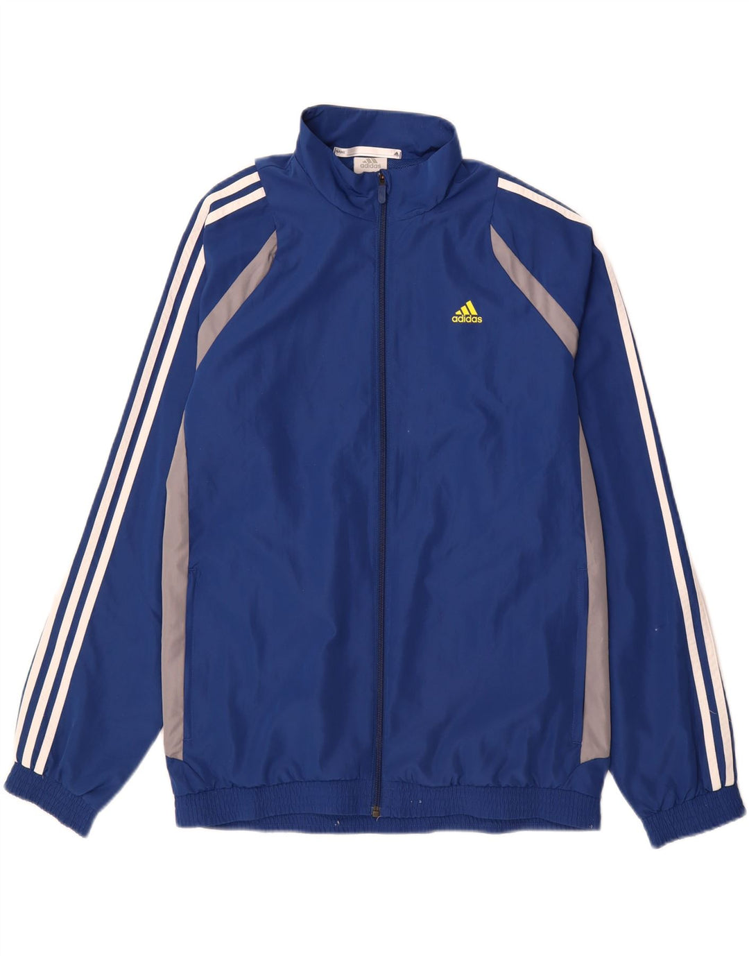 ADIDAS Mens Climalite Tracksuit Top Jacket UK 40/42 Medium Blue Vintage Adidas and Second-Hand Adidas from Messina Hembry 