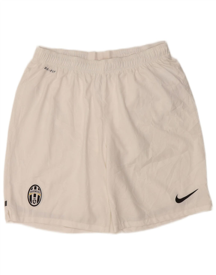 NIKE Juventus sportsshorts til mænd, store hvide polyester