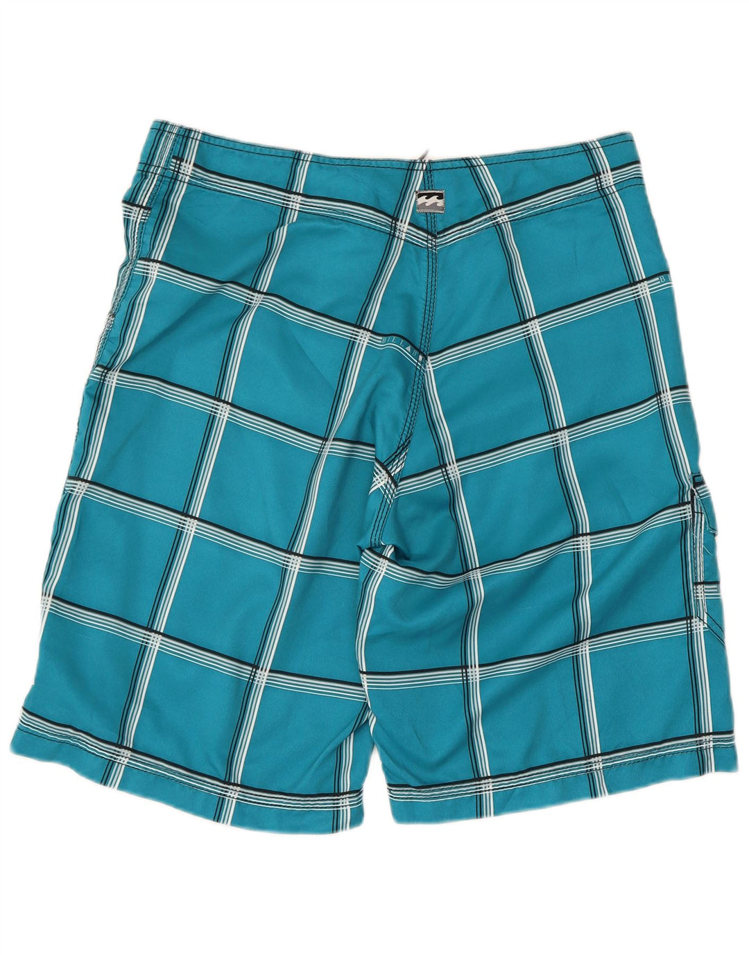 Billabong Badeshorts til mænd store blå ternet polyester