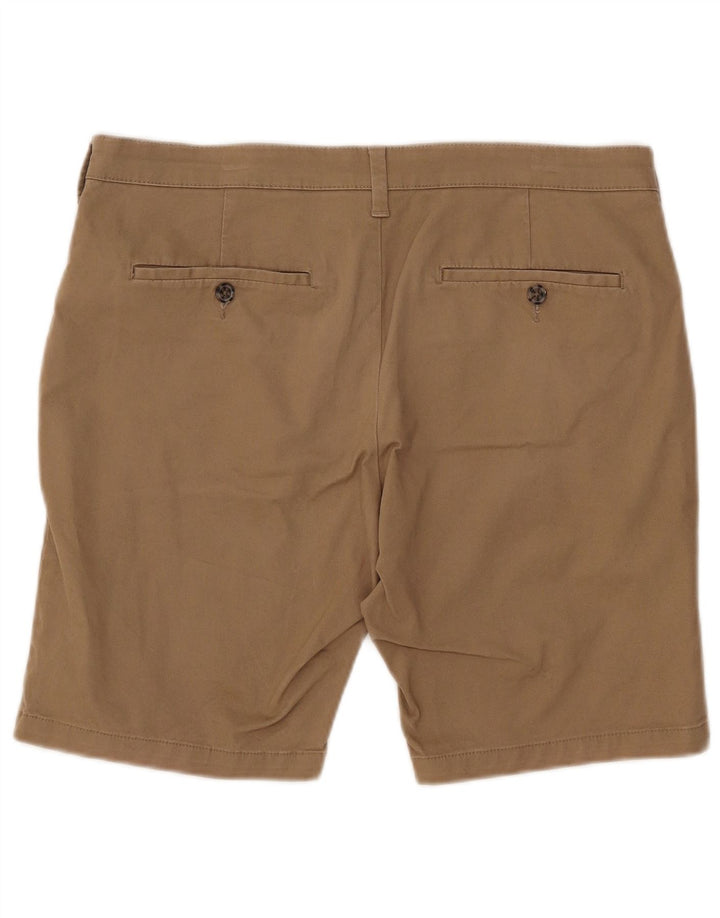 Marks & Spencer Herre Chino Shorts W34 Large Beige Bomuld