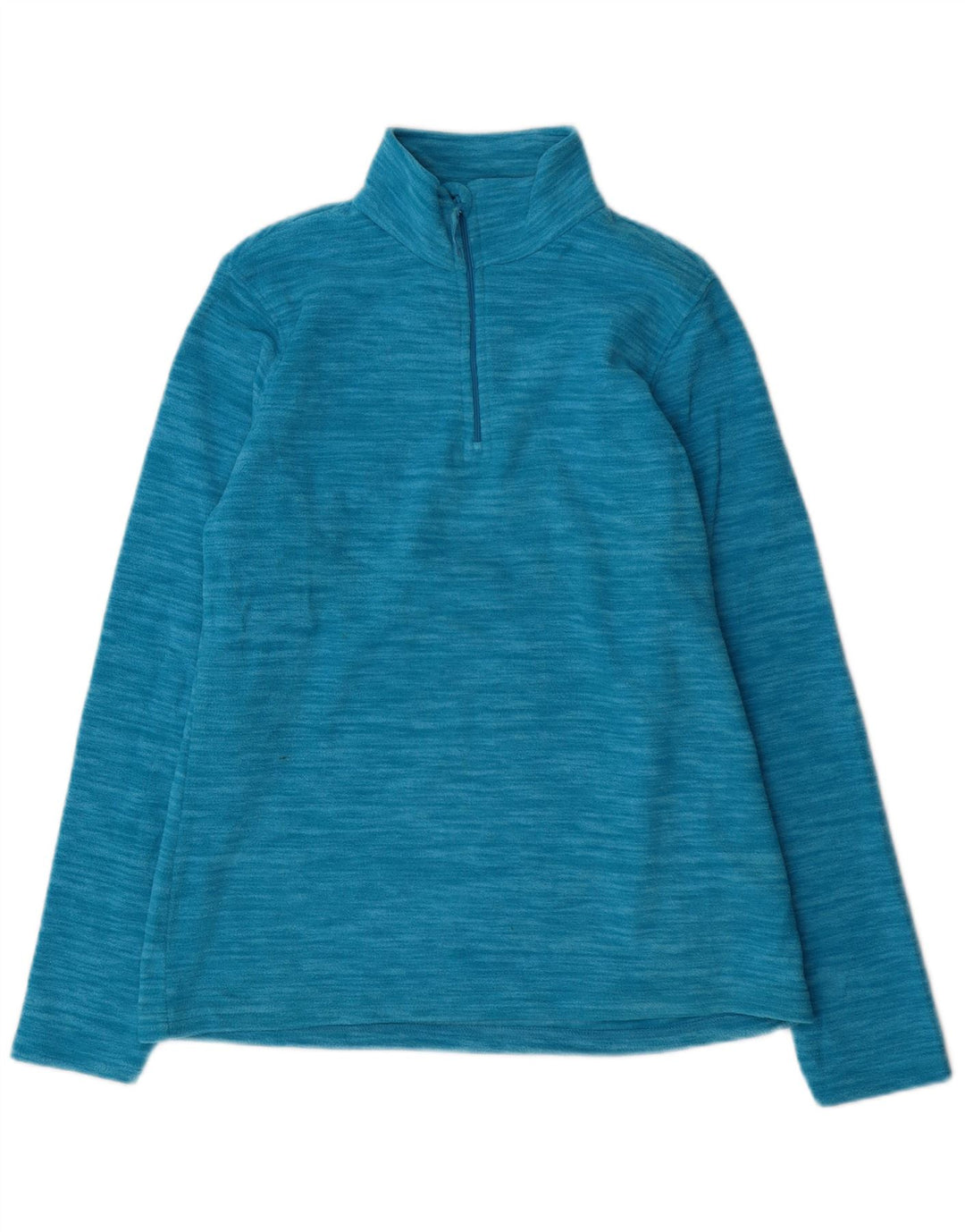 Mountain Warehouse Dame Fleece Jumper UK 12 Medium Blue Flecked Winter