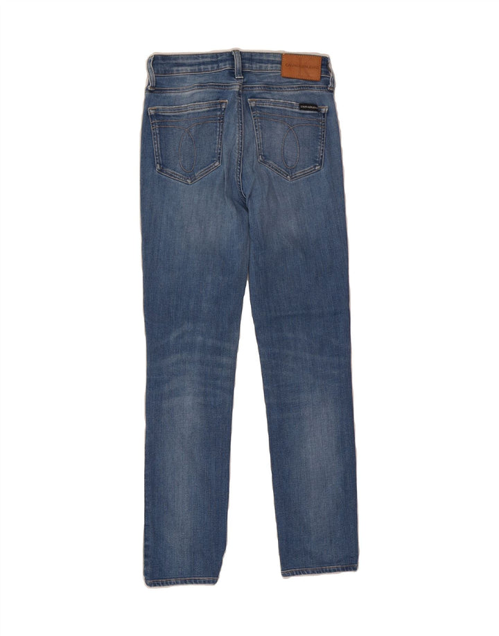 CALVIN KLEIN Womens Slim Jeans W25 L26 Blue Vintage Calvin Klein and Second-Hand Calvin Klein from Messina Hembry 