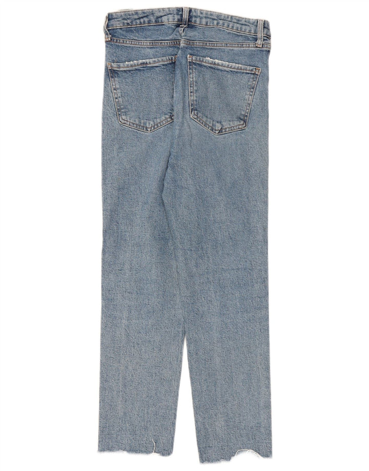 Zara Dame Slim Jeans EU 38 Small W28 L26 Blå