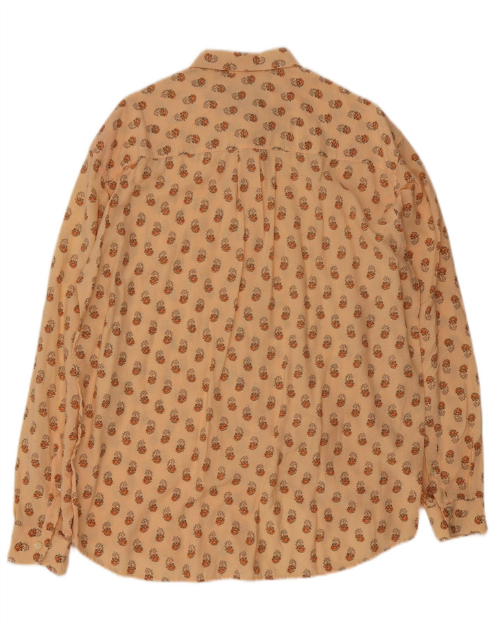 Raybest Herreskjorte Stor Orange Paisley