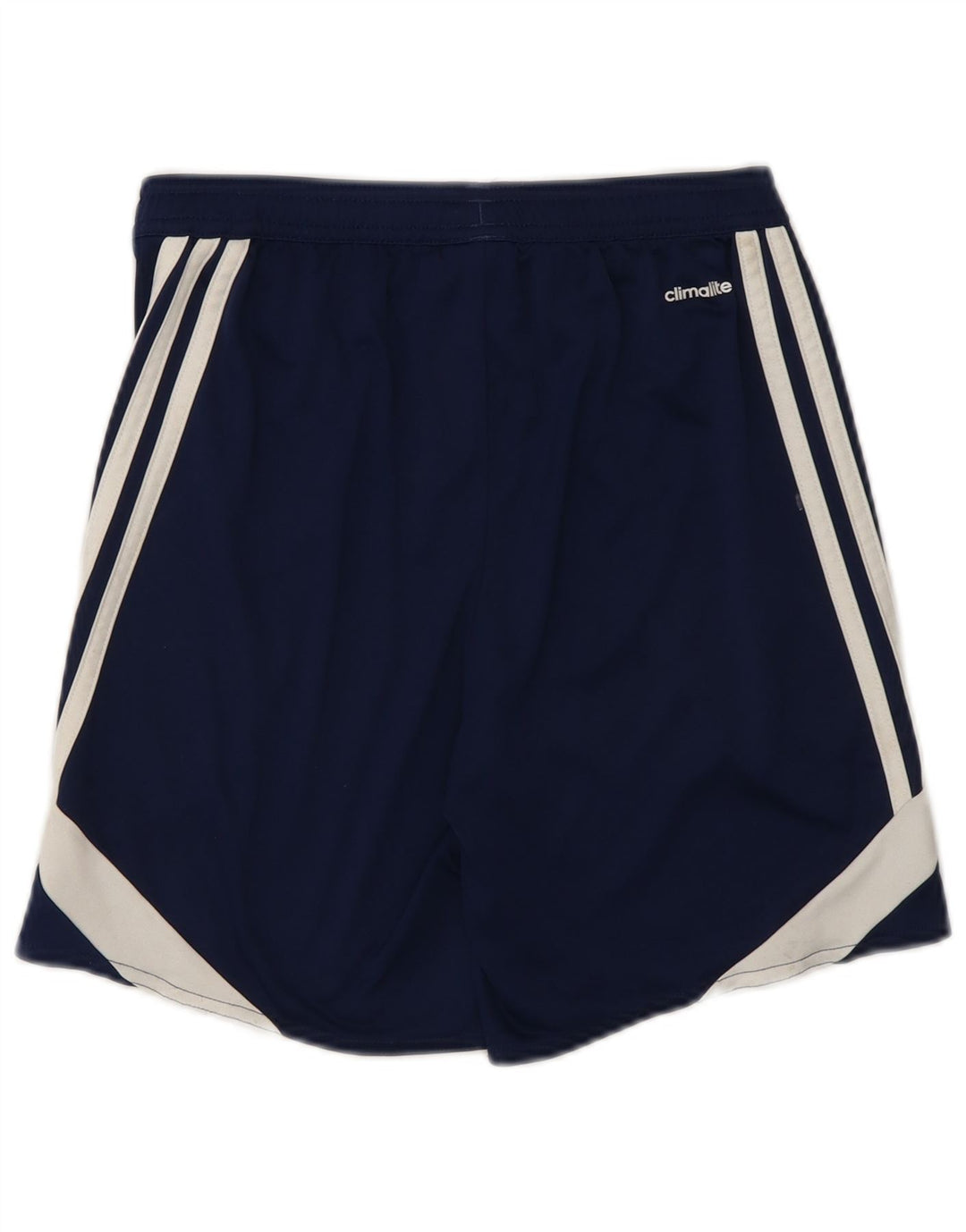 ADIDAS Boys Climalite Sportshorts 11-12 år Large Navy Blue