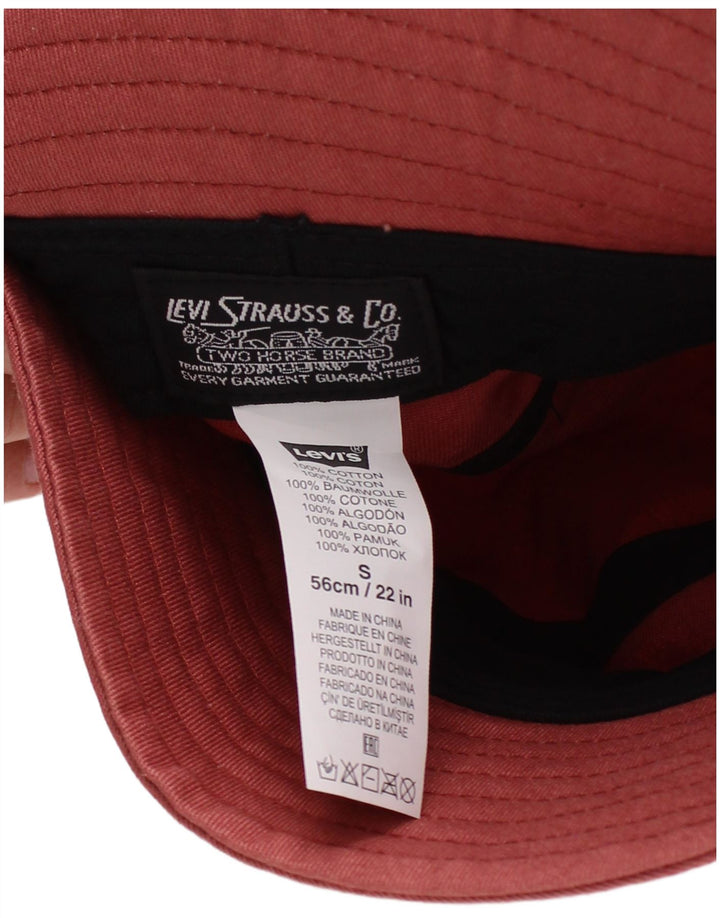 Levi's Herre Bucket Hat Lille rød bomuld