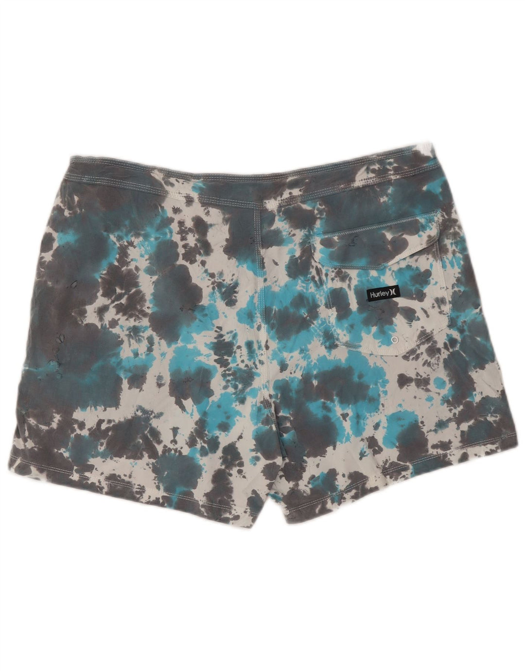Hurley Herre svømmeshorts XL Grå Tie Dye Polyester