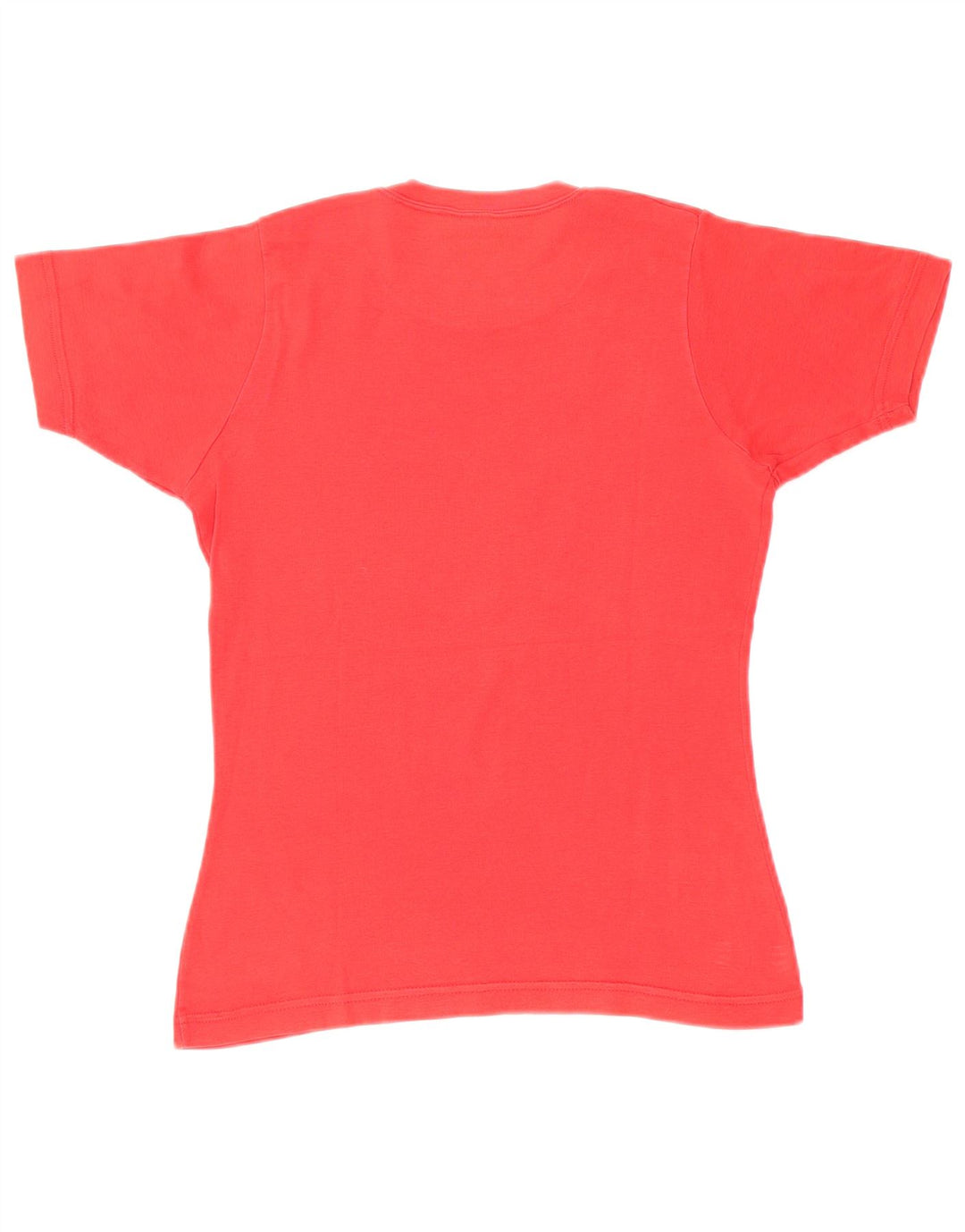 Champion Dame T-Shirt Top UK 14 Stor Rød