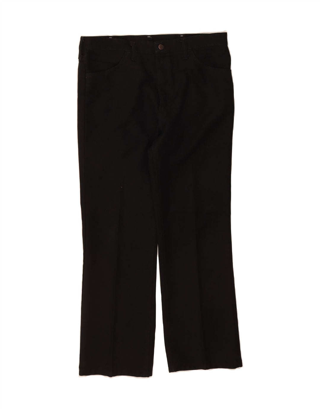 WRANGLER Mens Straight Casual Trousers W36 L29 Black Vintage Wrangler and Second-Hand Wrangler from Messina Hembry 