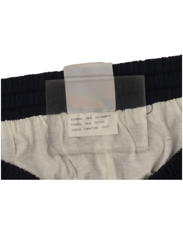 Vintage træningsdragt til mænd Joggers Medium Navy Blue Colourblock