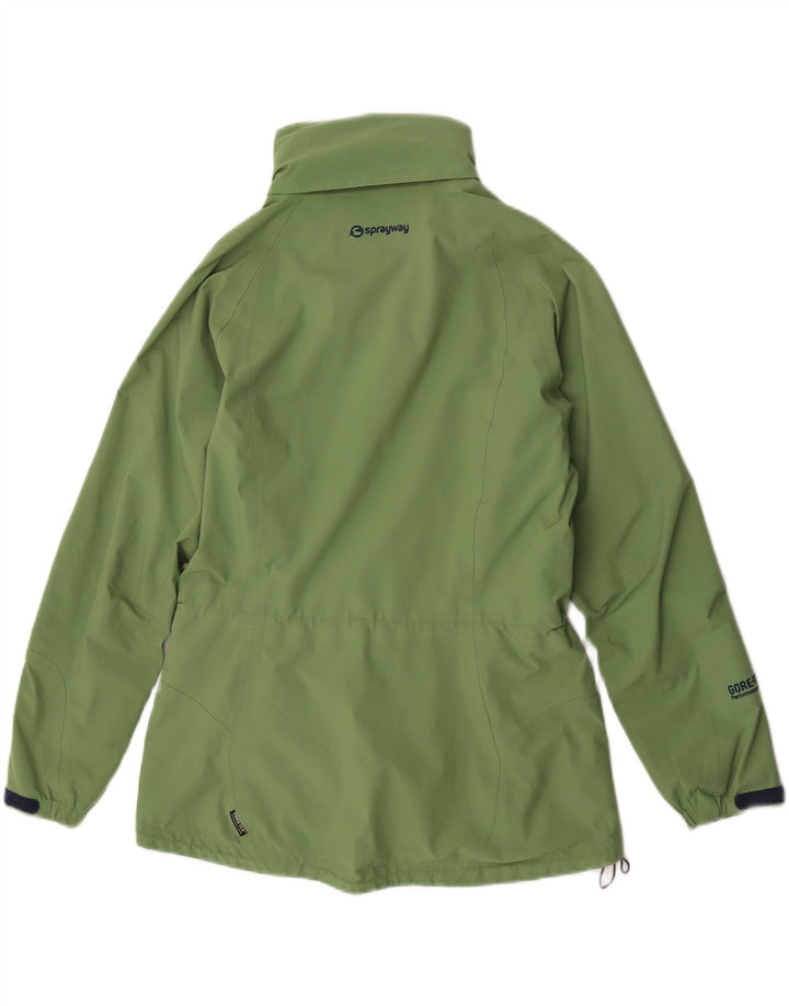 Sprayway Dame Regnjakke UK 12 Medium Grøn Polyester