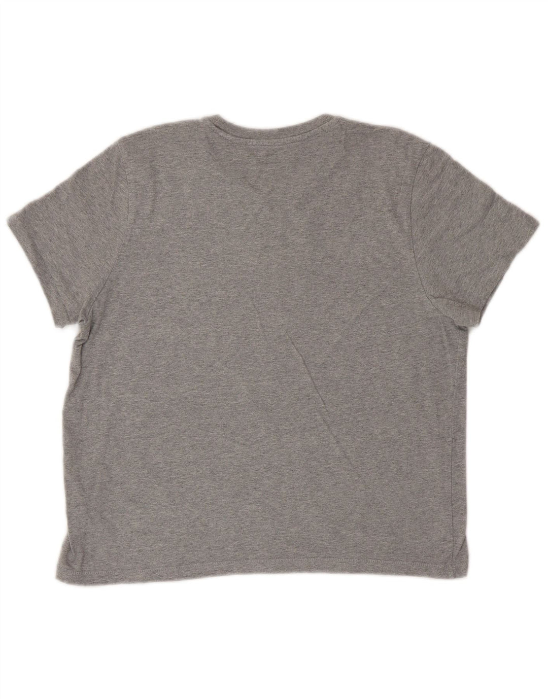 Levi's Dame Crop Graphic T-Shirt Top UK 14 Medium Grå