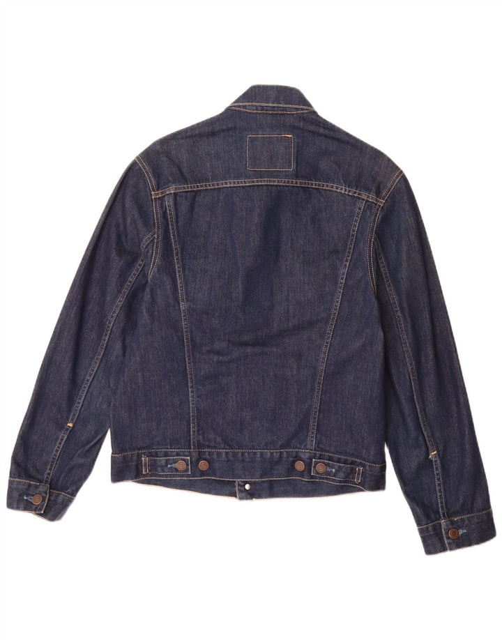 Levi's Herre denimjakke UK 36 Lille marineblå bomuld