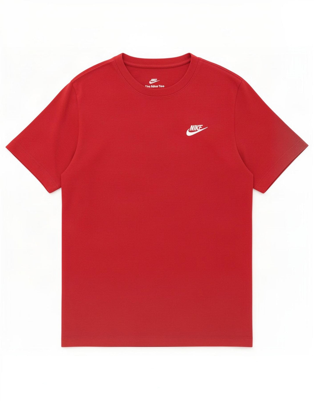 Nike T-shirt top XS rød bomuld til mænd