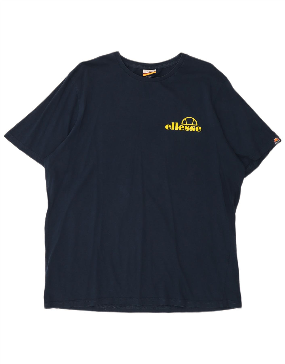 ELLESSE Herre grafisk T-shirt top 2XL marineblå bomuld