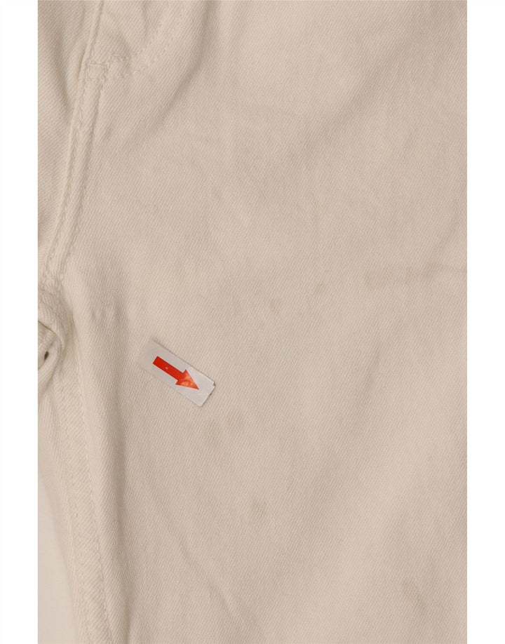 Zara Dame High Rise Bootcut Jeans EU 38 Small W28 L25 White