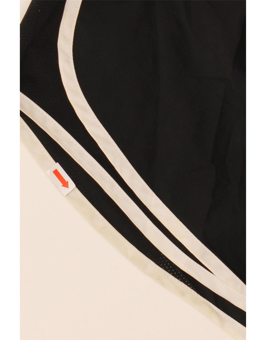 Nike Dame Dri Fit sportsshorts UK 14 Medium Sort Polyester